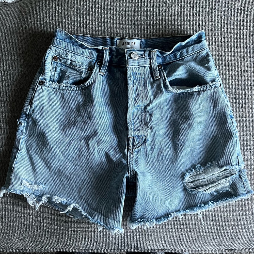Agolde Riley High Rise Shorts